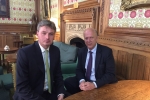 Discussing NWRR with Transport Secretary Chris Grayling
